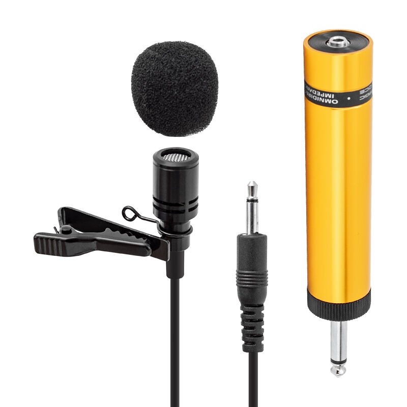 MAGICVOICE MV-445 600 OHM 5 METRE KABLOLU ÇANTALI YAKA MİKROFONU (4944)