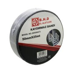 50MM X 25MT KAYDIRMAZ SİYAH BANT (4944)