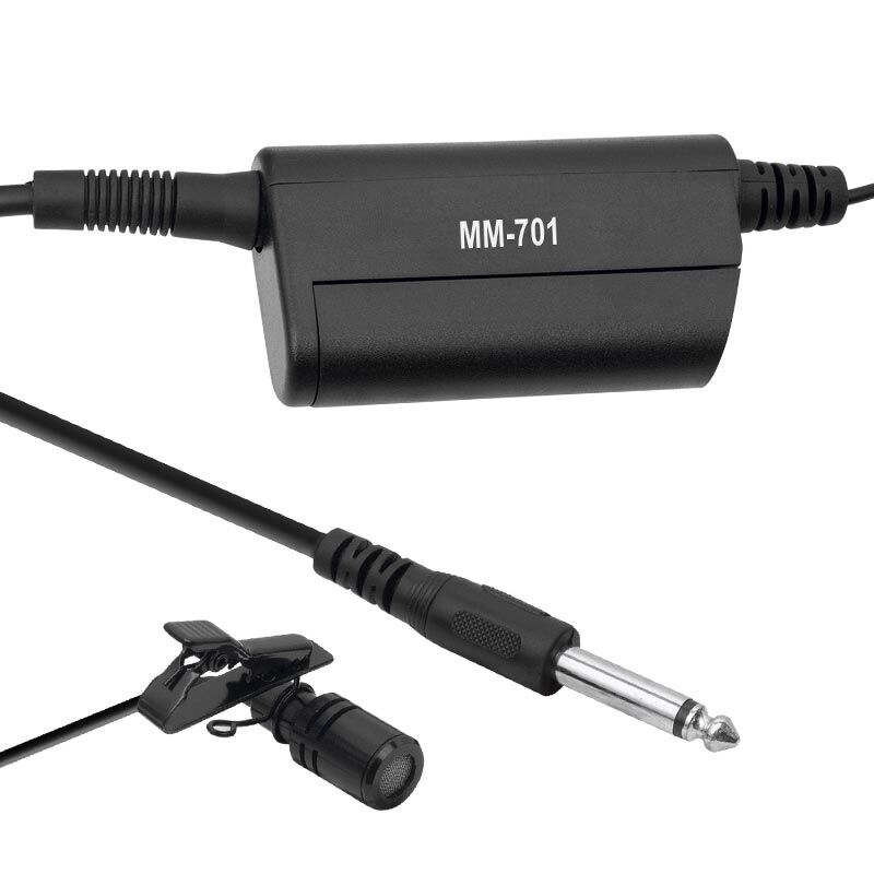 MAGICVOICE MM-701 600 OHM KABLOLU YAKA MİKROFONU (4944)