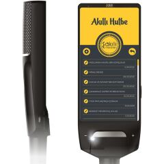 AKILLI MİKROFON DOKUNMATİK EKRANLI WİFİ DESTEKLİ ÇİFT MİKROFONLU DHS1V1 (4944)