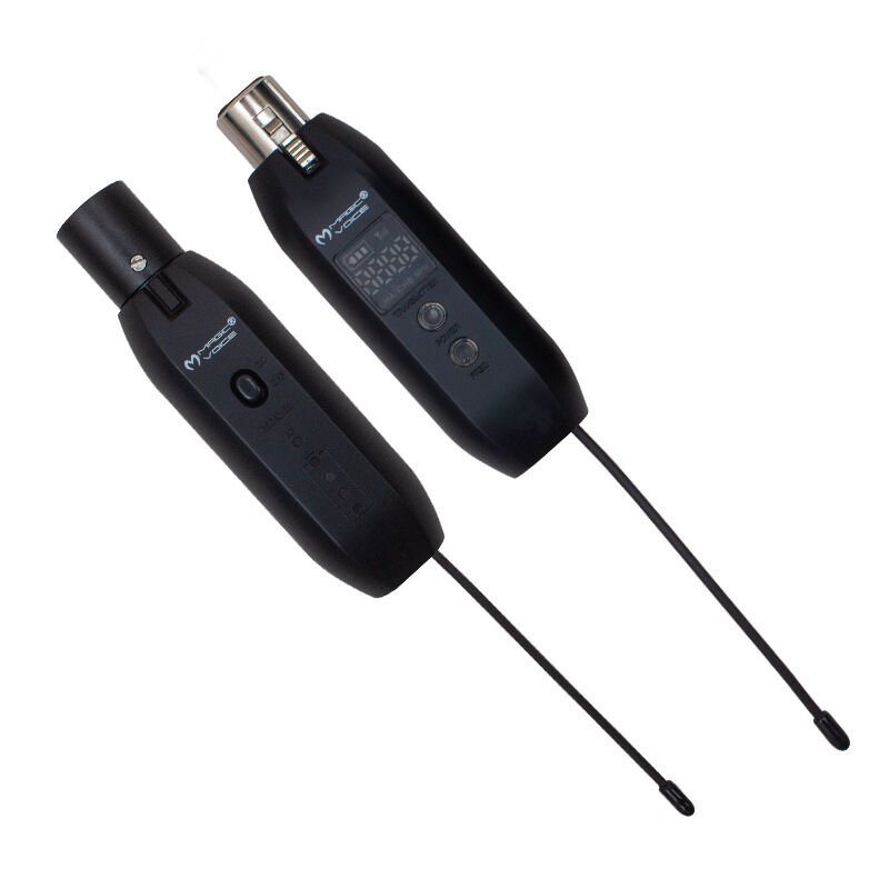 MAGICVOICE MV-19588 UHF KABLOLU MİK İ KABLOSUZ A ÇEVİRİCİ SET(XRL Lİ) (4944)