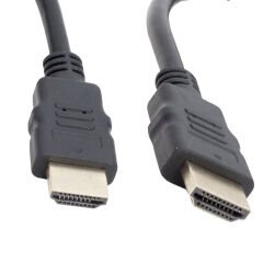 HDMI KABLO DÜZ SİYAH PLASTİK 30 CM (4944)