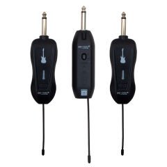 MAGICVOICE MV-19592 UHF GİTAR TİP KABLOSUZ MİKROFON ÜÇLÜ SET (4944)