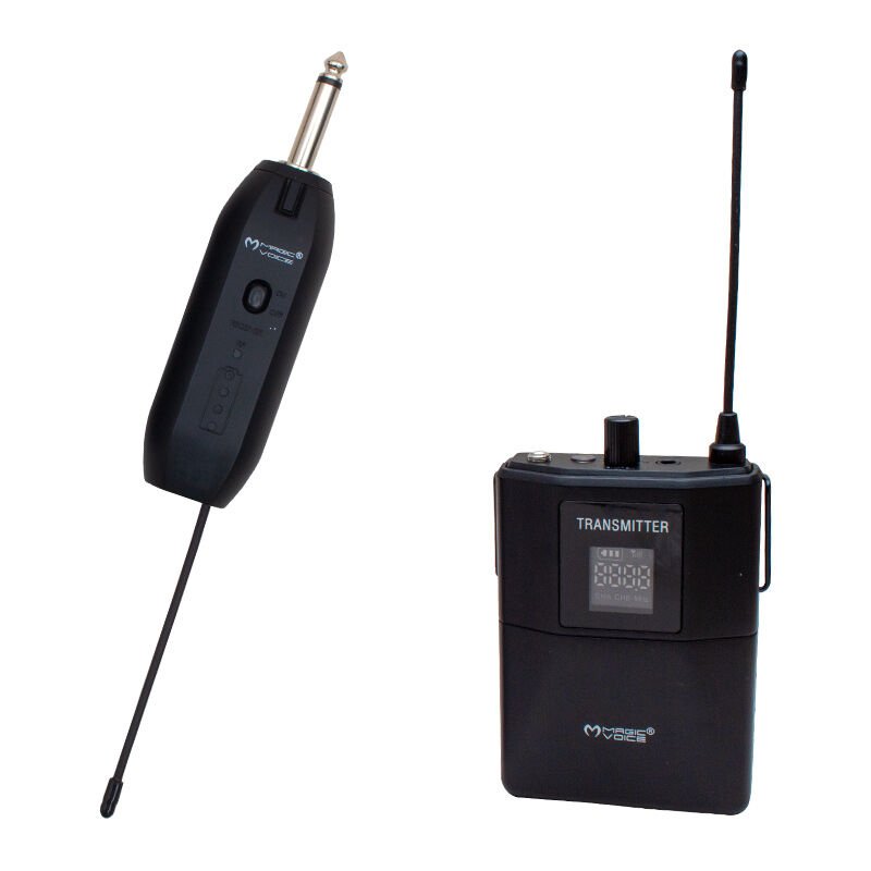 MAGICVOICE MV-19599 UHF KABLOSUZ YAKA MİKROFON (4944)