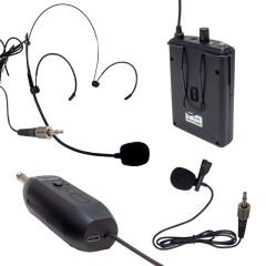 MAGICVOICE MV-19599 UHF KABLOSUZ YAKA MİKROFON (4944)