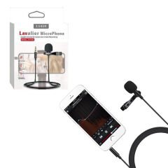 MAGICVOICE JH-043 3.5 MM GİRİŞLİ KABLOLU YOUTUBER YAKA MİKROFON (4944)