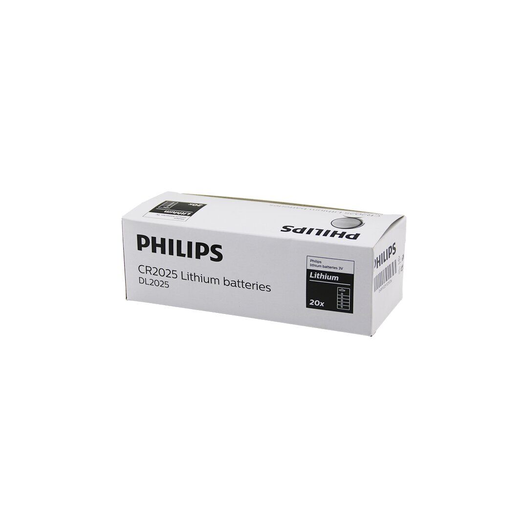 PHILIPS LİTHİUM CR-2025 PARA PİLİ  3V   5Lİ KART (4944)
