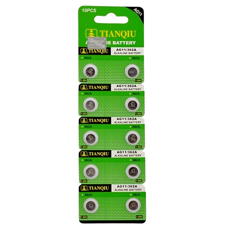 TIANQIU AG-11 ALKALİN LR721H/362A DÜĞME PİL (10LU PAKET) *OXFORD (4944)