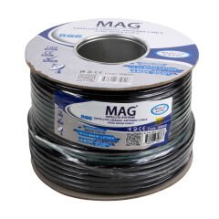 MAG RG6/U6 BAKIR CU/CU 80 TEL YEŞİL ANTEN KABLOSU (100 METRE) (4944)
