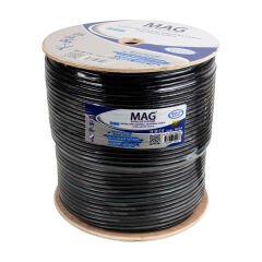 MAG RG6/U6 BAKIR CU/CU YEŞİL ANTEN KABLOSU (300 METRE) (4944)