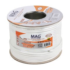 MAG RG6/U4 SAT1 BAKIR ANTEN KABLOSU (100 METRE) (4944)