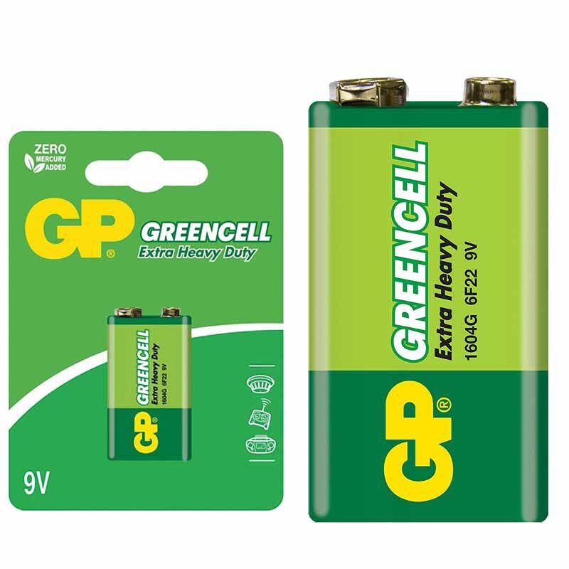 GP 1604GLF GREENCELL 9 VOLT BLİSTERLİ PİL TEKLİ FİYAT (4944)