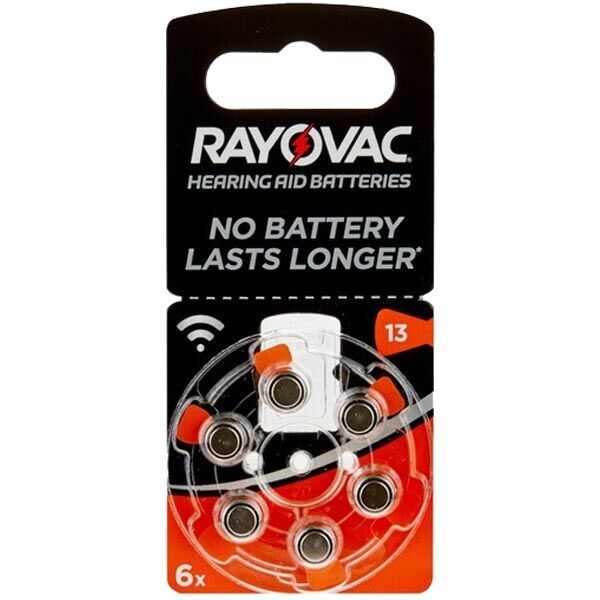 RAYOVAC 13 NO KULAKLIK PİLİ 6Lİ PAKET FİYAT (4944)