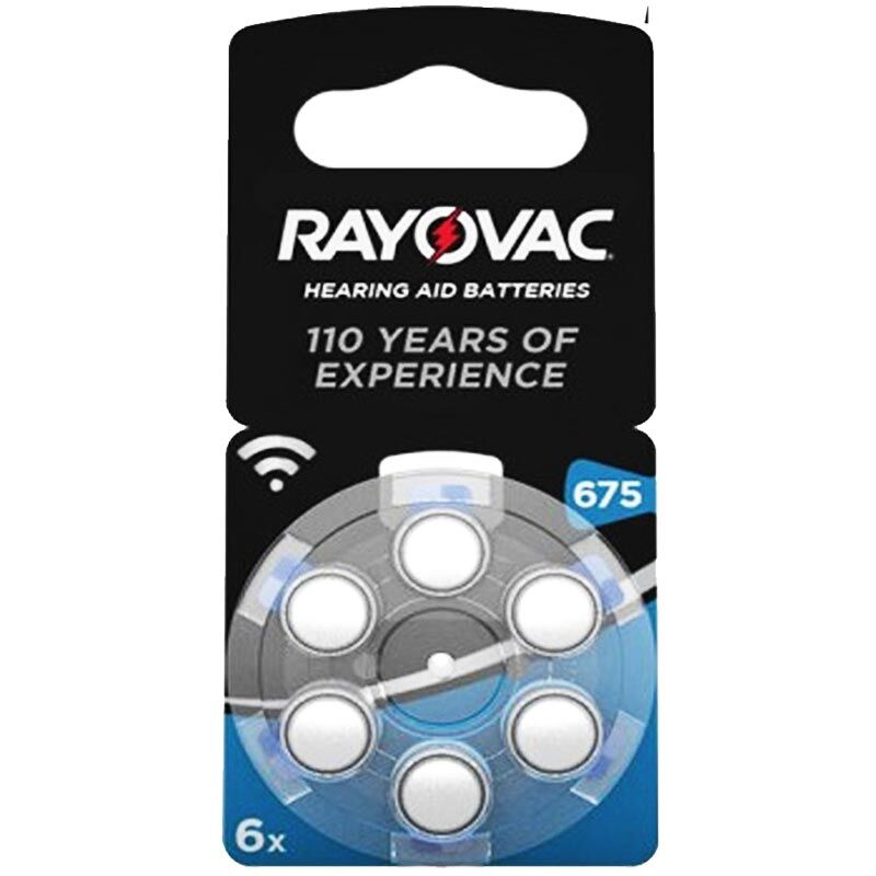RAYOVAC 675 NO KULAKLIK PİLİ 6Lİ PAKET FİYAT (4944)