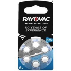 RAYOVAC 675 NO KULAKLIK PİLİ 6Lİ PAKET FİYAT (4944)