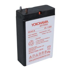 YOKOHAMA YH-41.8 4 VOLT - 1.8 AMPER KURU AKÜ (50 X 76 X 22 MM) (4944)