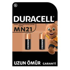 DURACELL 23A LİTYUM MN21 ALARM PİLİ (2Lİ PAKET) (4944)
