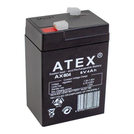 KALIN KURU AKÜ 6V-4AH AMPER  70x48x101Mm (4944)
