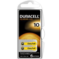 DURACELL 10 NO KULAKLIK PİLİ 6LI PAKET (4944)