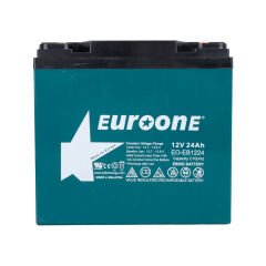 EUROONE EO-EB1224 12V 24AH E-BIKE ELEKTRİKLİ BİSİKLET AKÜSÜ (180 X 76 X 167 MM) (4944)