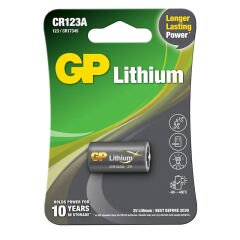GP CR123A 3 VOLT LİTYUM FOTOĞRAF MAKİNESİ PİLİ (4944)
