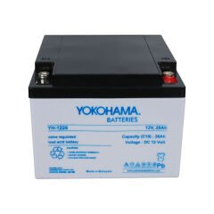 YOKOHAMA YH-1226 12 VOLT - 26 AMPER KURU AKÜ (165 X 176 X 125 MM) (4944)