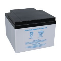 YOKOHAMA YH-1226 12 VOLT - 26 AMPER KURU AKÜ (165 X 176 X 125 MM) (4944)