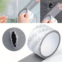 Güçlü Yapışkanlı Pencere Tamir Bandı, Böcek Önleyici Yama Bandı 2 mt x 5 cm (4944)