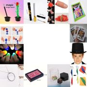 Çocuklar İçin 15 Parça Sihirbazlık ve İllüzyon Seti – Başlangıç Gösteri Kutusu