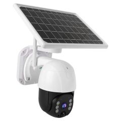 Solar Panelli Su Geçirmez Gece Görüş Destekli Wifi Bağlantılı Güvenlik Kamerası (4944)