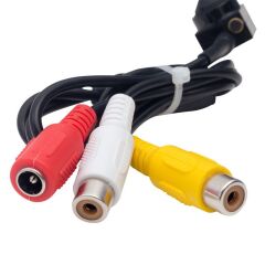 3.6MM 800 TVL 1/4 SENSOR SES ÇIKIŞLI MİNİ KAMERA (4944)