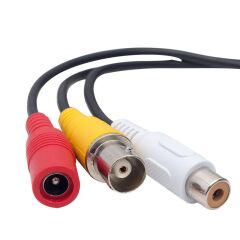 3.6MM 800 TVL 1/4 SENSOR MİKROFONLU SİYAH VİDA MODEL MİNİ KAMERA (4944)