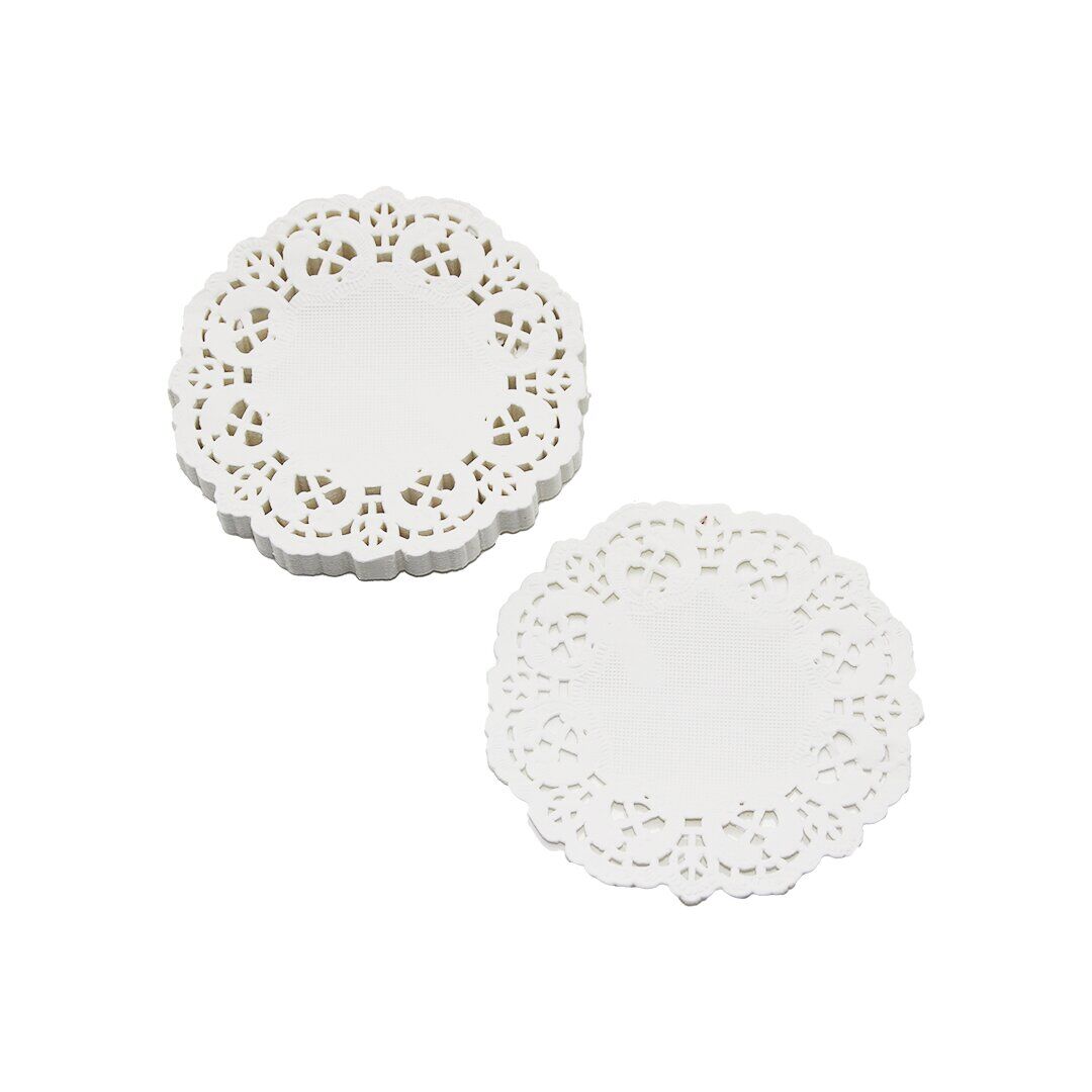 20PCS   DANTEL KAĞIT  BARDAK ALTLIK (4944)