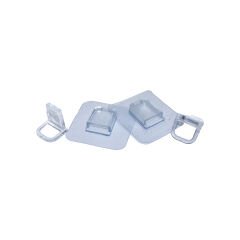4 PARÇA RAF AYAK APARATI ŞEFFAF PVC YAPIŞKANLI (4944)