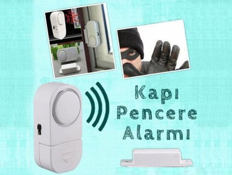 Kapı Pencere Alarmı (2 Adet) (4944)