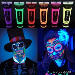 Glow Boya Fosforlu Krem Boya 12 Adet (4944)