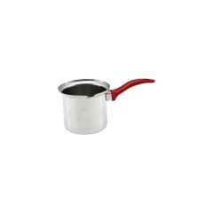 NO-3  ÇELİK CEZVE  KIRMIZI KULP (4944)
