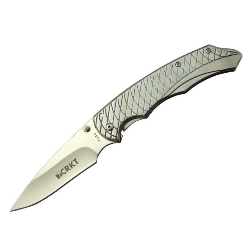 Crkt 7040 WY Kamp Çakı 22 cm - Metal Saplı, Kılıflı, Kutulu