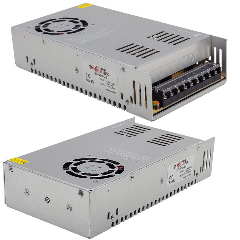 HIGHTEK HT1100 24 VOLT - 20 AMPER - 500 WATT METAL KASA ADAPTÖR (4944)