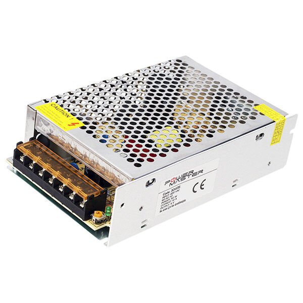 5 VOLT-10 AMPER-50 WATT METAL KALIN KASA ADAPTÖR  (P10 PANEL ADAPTÖRÜ) (4944)