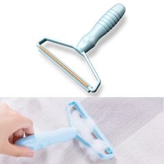 Çift Taraflı Elbise Kazak Plastik Kumaş Tüy Alma ve Tiftik Temizleyici Toplayıcı Taşınabilir (4944)