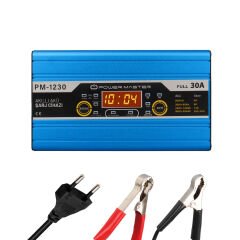 12 VOLT MAX 30 AMPER LCD EKRANLI AKÜ ŞARJ CİHAZI (4944)