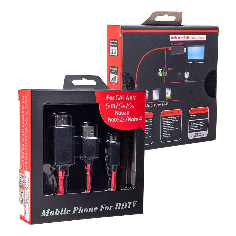 HC-18 MHL KİT SAMSUNG S5 HDMI TV BAĞLANTI KABLOSU (4944)