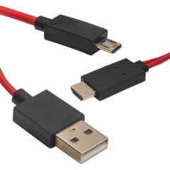 HC-18 MHL KİT SAMSUNG S5 HDMI TV BAĞLANTI KABLOSU (4944)