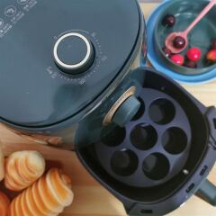 7 Gözlü Silikon Çok Amaçlı Airfryer Muffin Cupcake Kek ve Çörek Pişirme Kalıbı (4944)