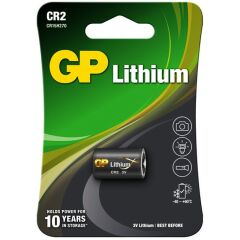 GP CR2 3 VOLT LİTHİUM FOT.MAK. PİLİ (CR2E-2UE1) (4944)