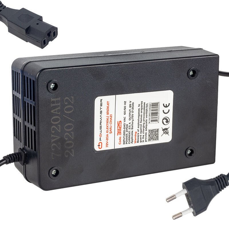 72 VOLT - 20 AMPER ELEKTRİKLİ BİSİKLET ŞARJ CİHAZI (4944)
