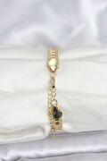 316L Çelik Gold Renk Pullu Zincir Model Kadın Bileklik - TJ-BB8159