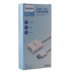 PHILIPS SWR1620A/93 HDMI TO VGA LAPTOP - PC MONİTÖR GÖRÜNTÜ CONVERTER ÇEVİRİCİ (PROJEKSİYON UYUMLU) (4944)