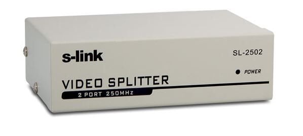 2 PORT VGA SPLITTER DAĞITICI 250MHZ - 1920X1080 SL-2502 (4944)